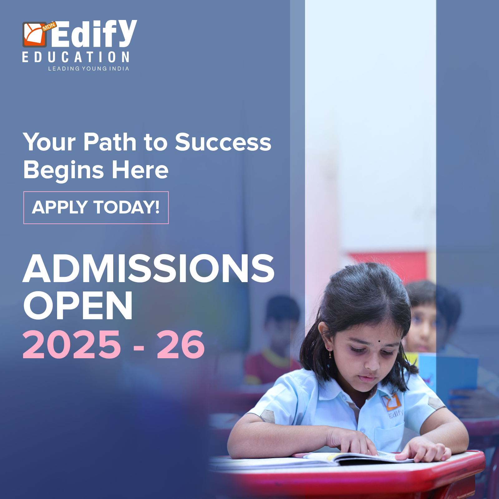 Admissions open